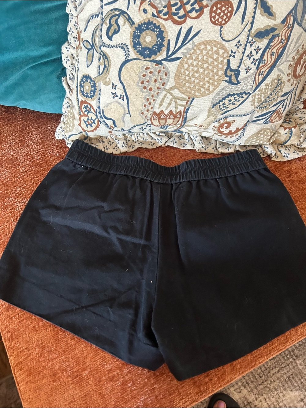 NWOT- J.Crew pull on short/w pockets, sz .xxs in Black, MSRP $49